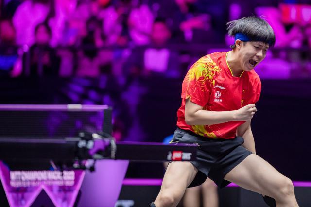 开云体育入口-4比0完胜马龙 “后浪”王楚钦成功卫冕澳门冠军赛